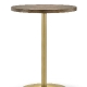 Pied de table colonne Inox ronde Pedrali restaurant 4400 4401 4412 fonte et couvre plaque doré or cuivre bronze laiton