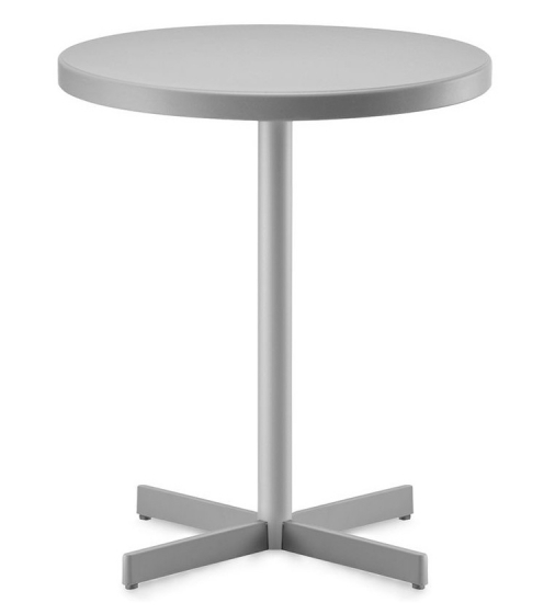 Pied de table colonne Plastic X Pedrali carrée ronde