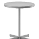 Pied de table colonne Plastic X Pedrali carrée ronde