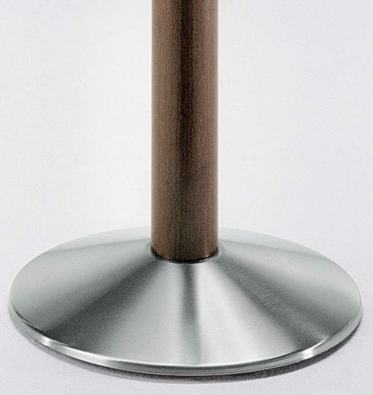 Pied de table colonne Tonda Pedrali époxy laquée acier 