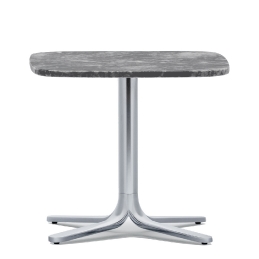 Pied de table basse Fluxo 5463 5465 H500 Pedrali aluminium luca casini
