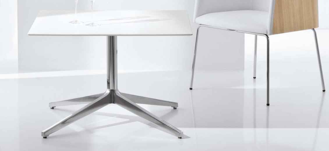Plateau de table Compact tout blanc Pedrali 