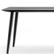 Table design bois 4 pieds Babila Pedrali frene Plateau Fenix bois multiplis plateau design marbre 