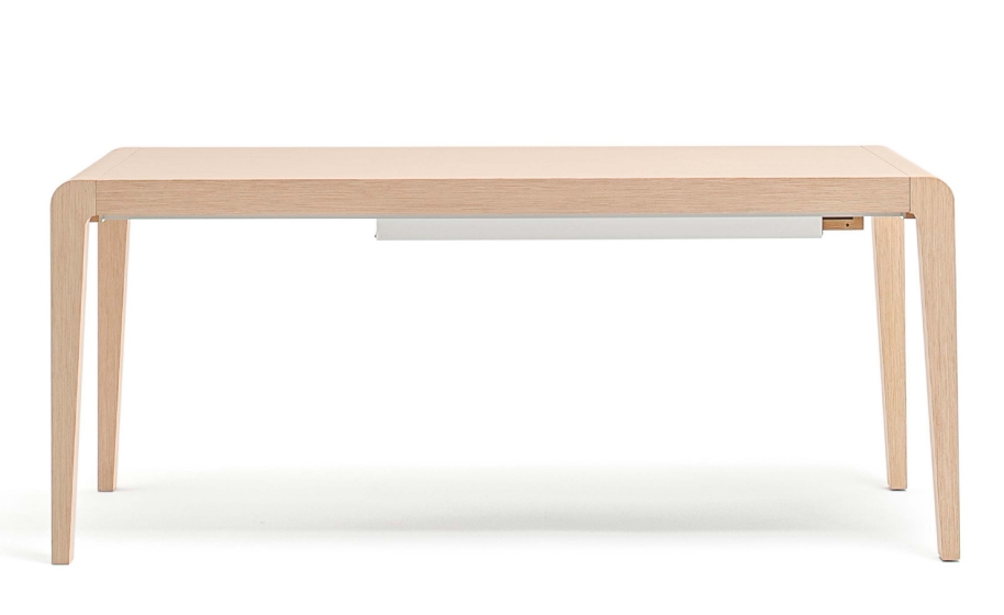 Table 4 pieds Exteso Pedrali rectangulaire rallonge 