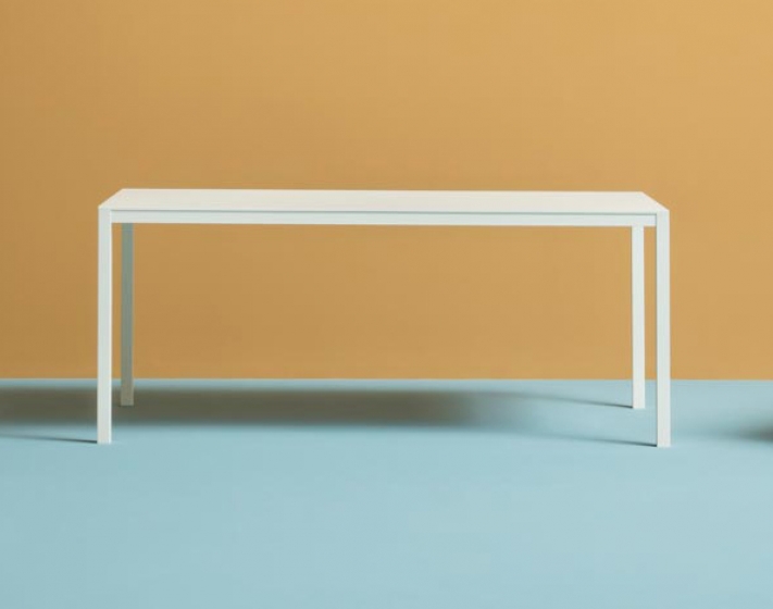 Table 4 pieds Kuadro Pedrali acier 