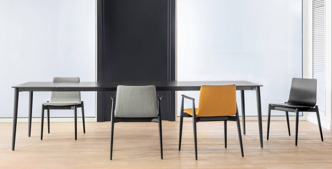 Table 4 pieds Malmo CMP Design Pedrali 