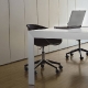 Table 4 pieds Matrix desk Claudio Dondoli Marco Pocci Pedrali 