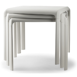 Table 4 pieds Snow Odo Fioravanti Pedrali