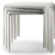 Table 4 pieds Snow Odo Fioravanti Pedrali