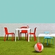 Table 4 pieds Snow Odo Fioravanti Pedrali