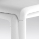 Table 4 pieds Snow Odo Fioravanti Pedrali