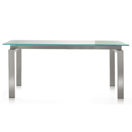 Table 4 pieds Space Pedrali inox 