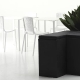 bac pot vase Kado Pedrali tabouret séparateur d'espace polyvalent