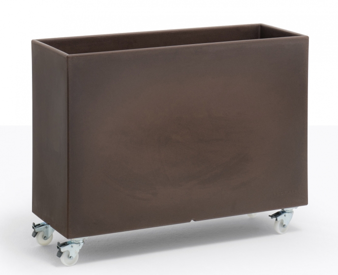 bac pot vase Kado Pedrali tabouret séparateur d'espace polyvalent