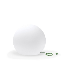 Lampes à poser sphère Happy apple Pedrali éclairage blanc extérieur