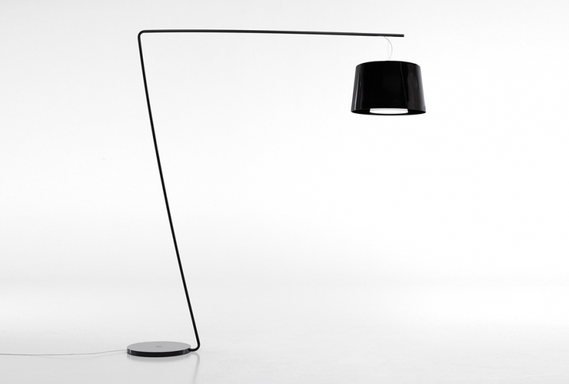 Lampadaires excentré L001T Alberto Basaglia Pedrali Design Lampe salon