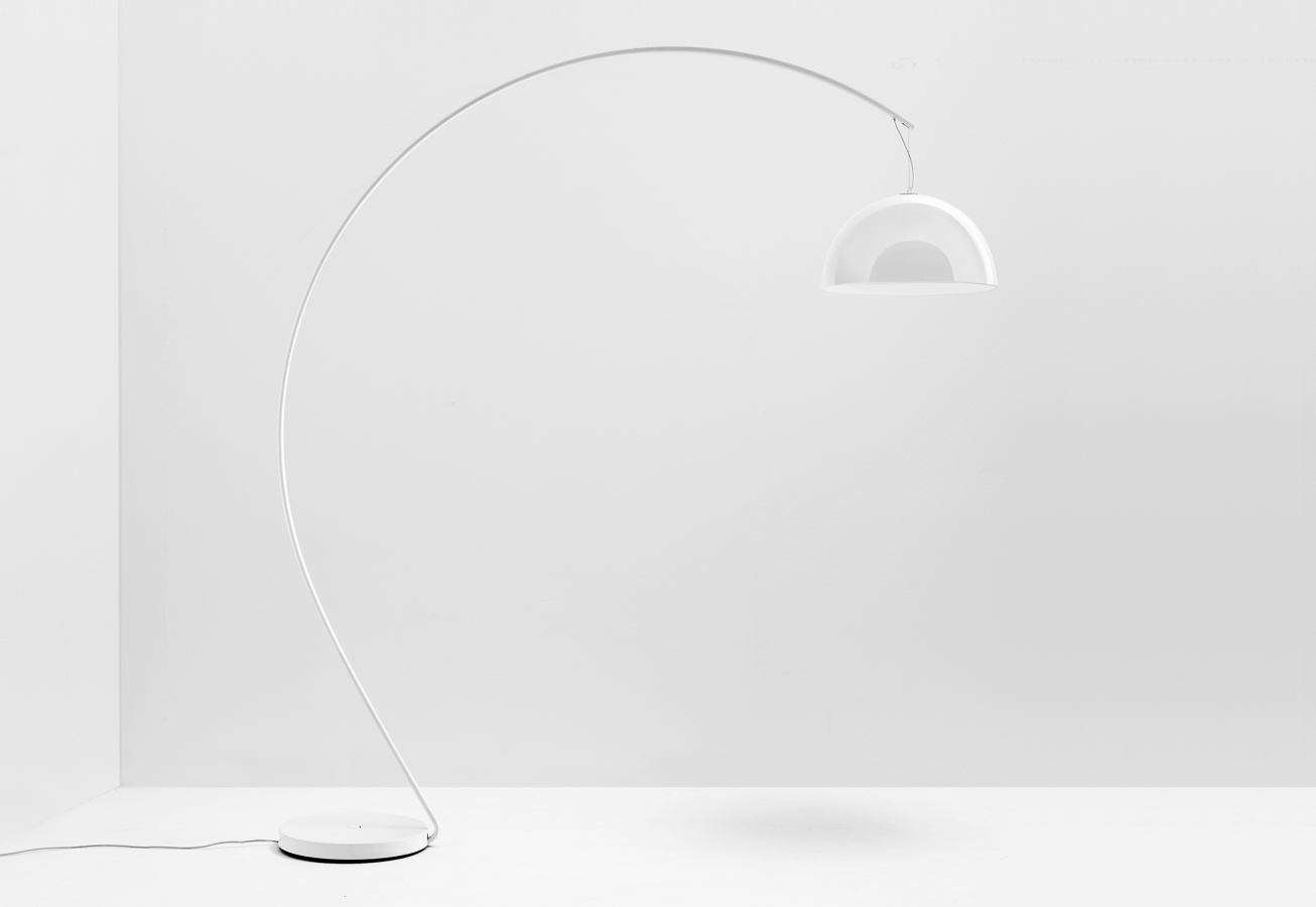 Lampadaires excentré L002T Alberto Basaglia Pedrali Design Lampe