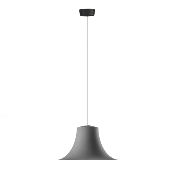 Suspensions L004S Lampe cuivre noir beige gris design câble rosace