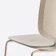 Chaise Babila Pedrali acier chrome garnie empilable promo mobilier