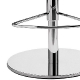 Tabouret Gliss Pedrali assise garnie pivotant cuir naturel Plaza mobilier