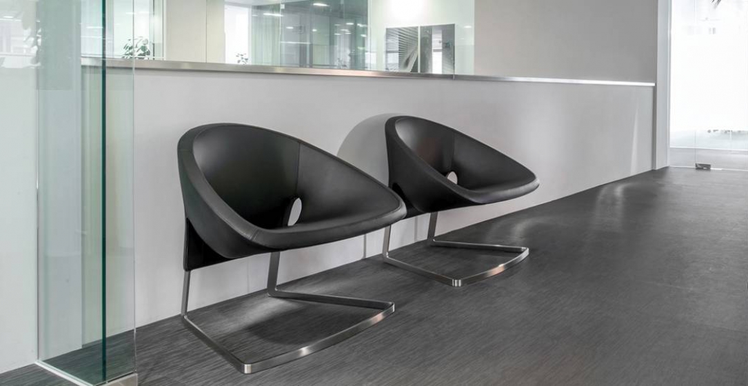 Joker Pedrali Design Roberto Semprini fauteuil lounge acier inox 