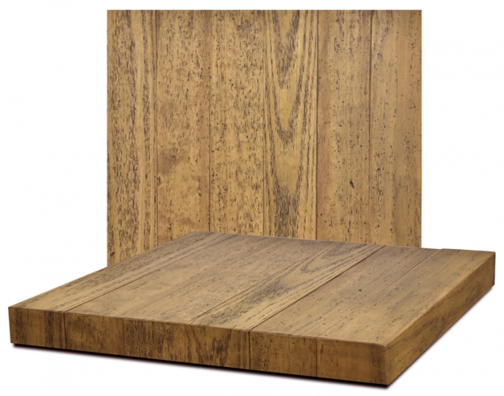 Plateau de table bois pin massif Tradition 6 cm 