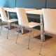 Kuadra Pedrali chaise collectivité acier empilable prix bas restaurant