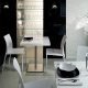 Kuadra Pedrali chaise design acier empilable catas prix bas restaurant