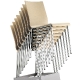Kuadra Pedrali chaise design acier empilable restaurant entreprise