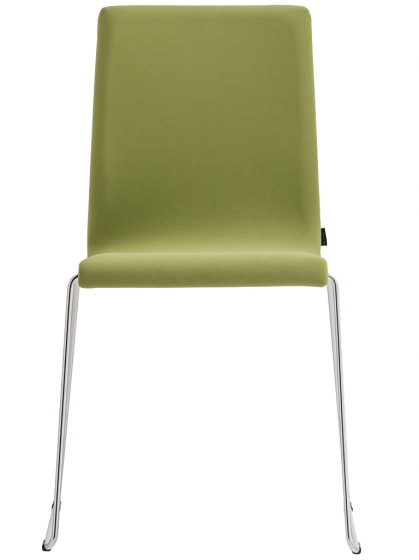 Kuadra Pedrali design chaise cuir tissu acier empilable restaurant  entreprise collectif