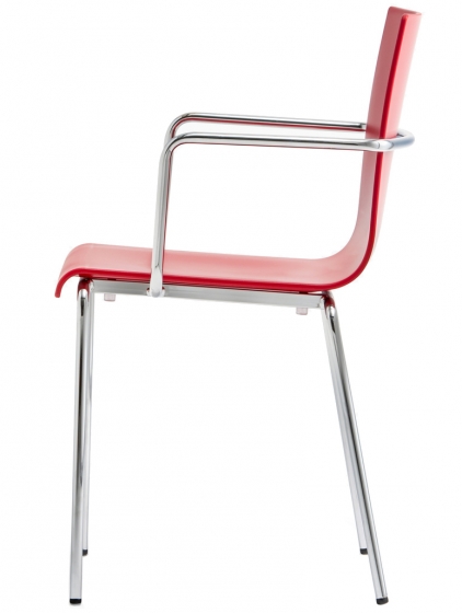 kuadra pedrali design fauteuil terrasse outdoor mobilier empilable promo coque resine 