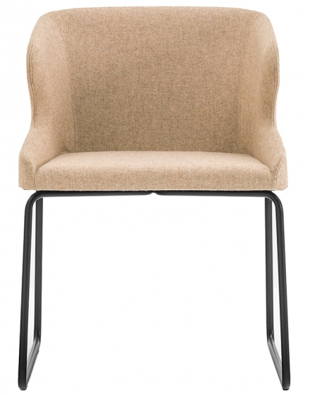 achat pedrali leila 682 fauteuil plaza mobilier acier cuir tissu promo chaise confort