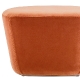 achat pedrali log 367 pouf plaza mobilier acier cuir tissu cocon