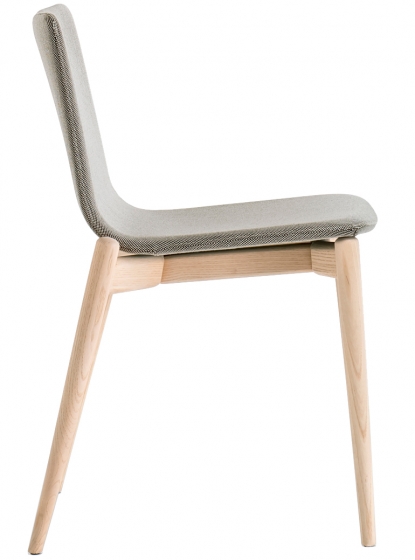 achat pedrali chaise malmo 391 stéphane plaza mobilier frêne cuir bois design chaise confortable 