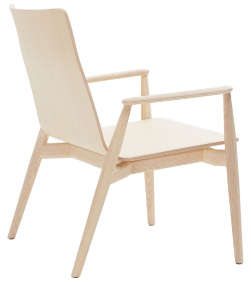 achat pedrali malmo fauteuil lounge 299 stéphane plaza mobilier bois frêne sacndinave