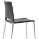 achat pedrali mya 700 chaise stéphane plaza mobilier promo noir rouge aluminium outdoor exterieur terrasse