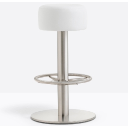 achat pedrali lotus 4416 tabouret rond inox design fonctionnel 