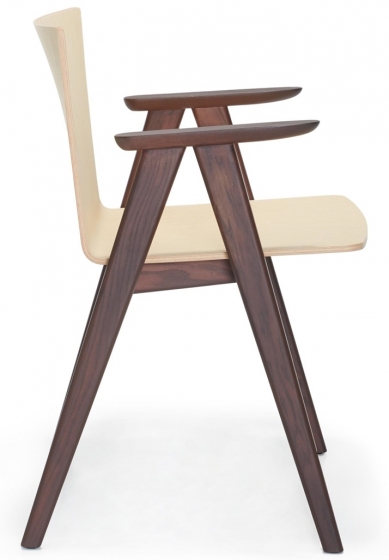 achat pedrali osaka 2815 fauteuil frene bois design maison retraite