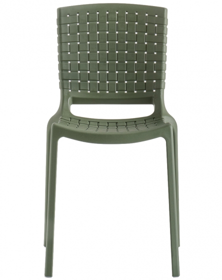 Chaise Tatami 305 Pedrali résine extérieur design empilable polypro beige vert noir marron blanc 