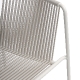 Chaise Tribeca 3660 CMP Design Pedrali acier laqué fil nylon empilable
