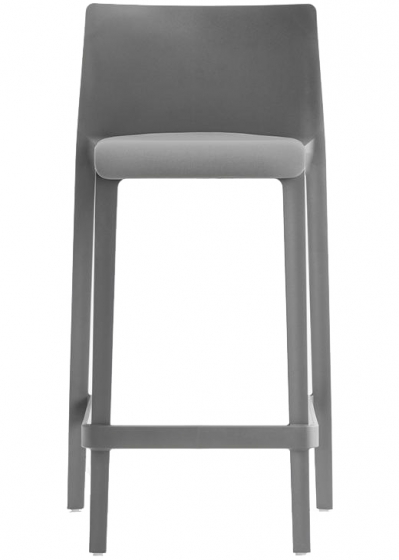 Chaise haute Volt 677/2 design Dondoli Pocci Pedrali assise garnie hauteur assise 68 ou 78 cm