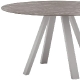 Table 4 pieds Arki pedrali acier laqué bois multiplis compact Recherche d'une table moderne pour restaurant