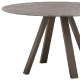 Table 4 pieds Arki pedrali acier laqué bois multiplis compact Recherche d'une table moderne pour restaurant
