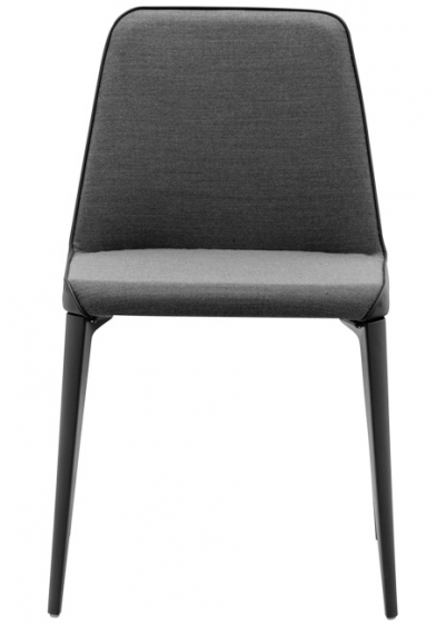 achat pedrali laja 880 chaise plaza mobilier acier cuir tissu promo chaise confortable de luxe grise