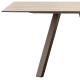 Table 4 pieds Arki pedrali acier laqué bois multiplis compact Recherche d'une table moderne pour restaurant