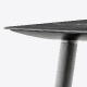 Table design bois 4 pieds Babila Pedrali frene Plateau Fenix bois multiplis plateau design marbre 
