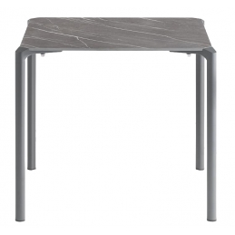 Table 4 pieds Jump Pedrali aluminium compact hotel bar café 