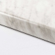 Werzalit Plateau table carré Moulé décor marbre bistro cadre laiton 121 Marbre Gênes 144 Marbre sicile 209 Marbre almeria 