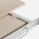 Table 4 pieds Malmo CMP Design Pedrali 