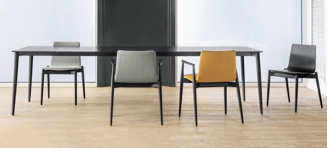 Table 4 pieds Malmo CMP Design Pedrali 